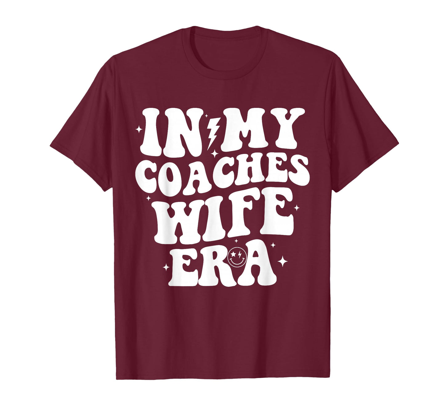 In My Coaches Wife Era Football Basketball Wife Husband T-Shirt