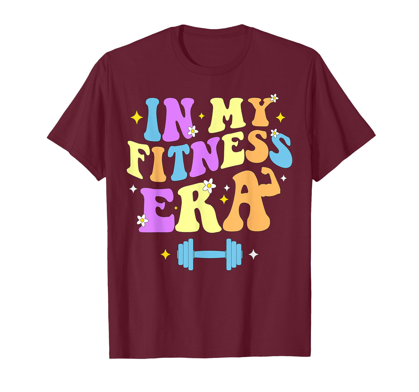 In My Fitness Era Workout Sport Motivation Lifting Gym T-Shirt