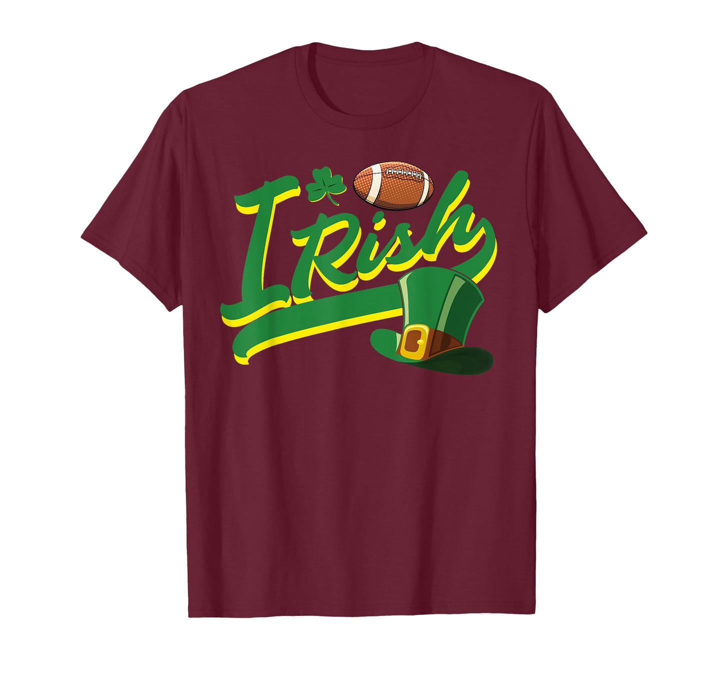 Irish Sports Fans Family Cheer Football Fighting Vintage Men T-Shirt