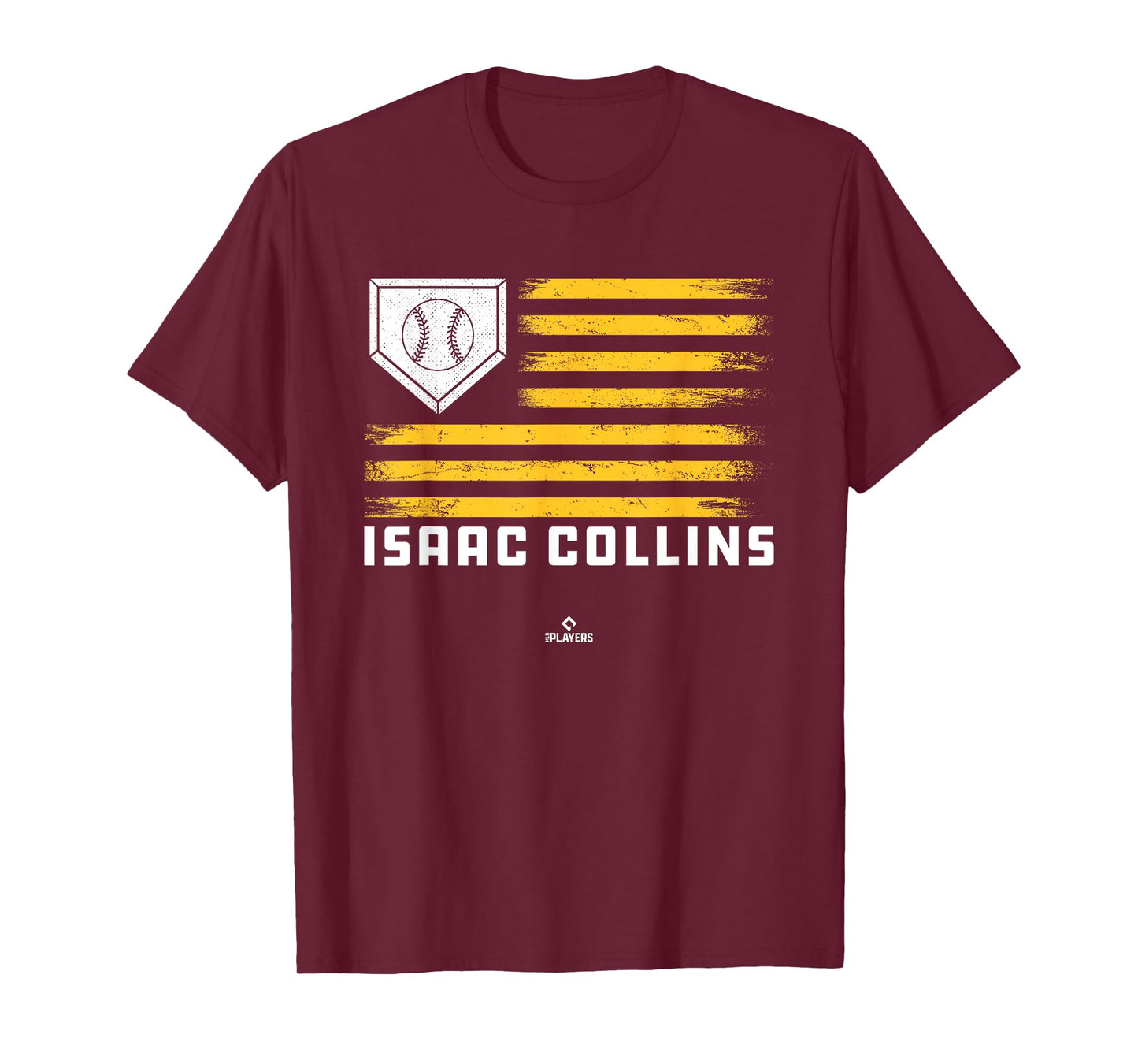 Vintage Flag Gameday Isaac Collins Prospect Baseball Fan T-Shirt