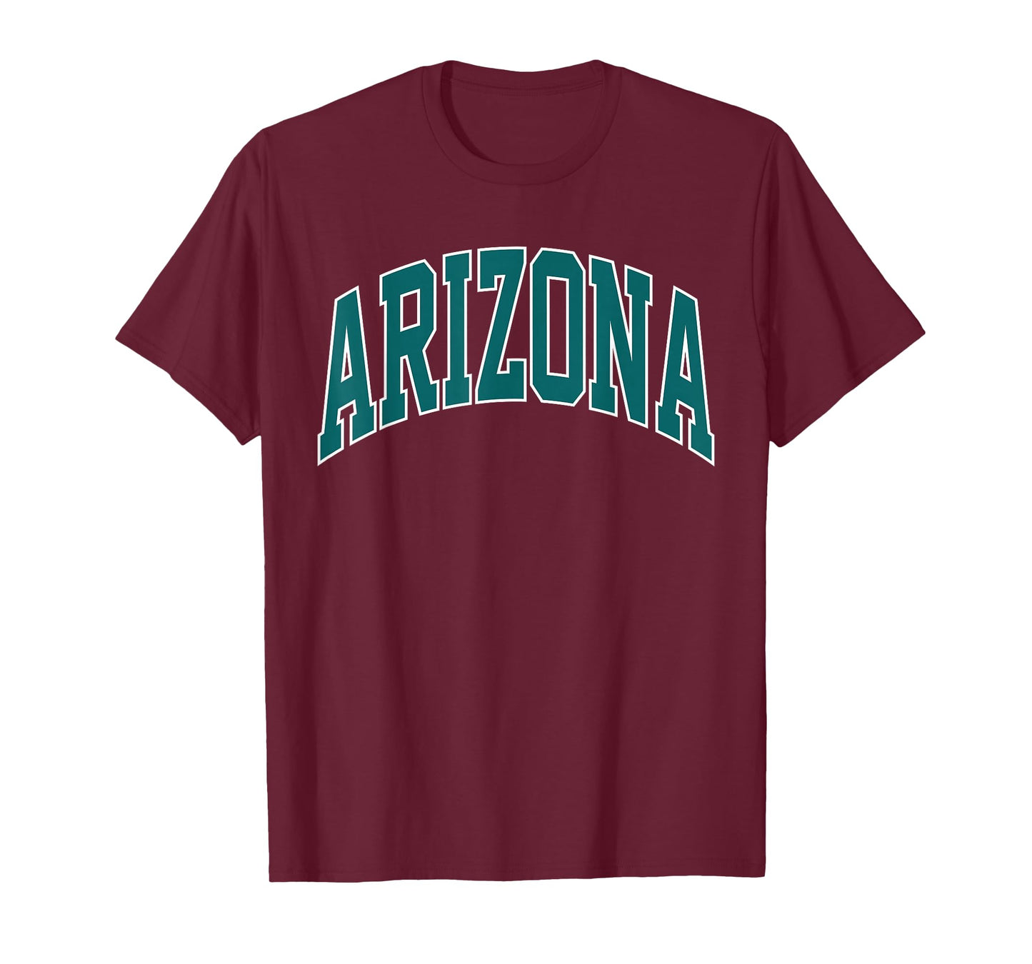 Retro Arizona Throwback Arizona Green Purple Classic AZ Tee T-Shirt