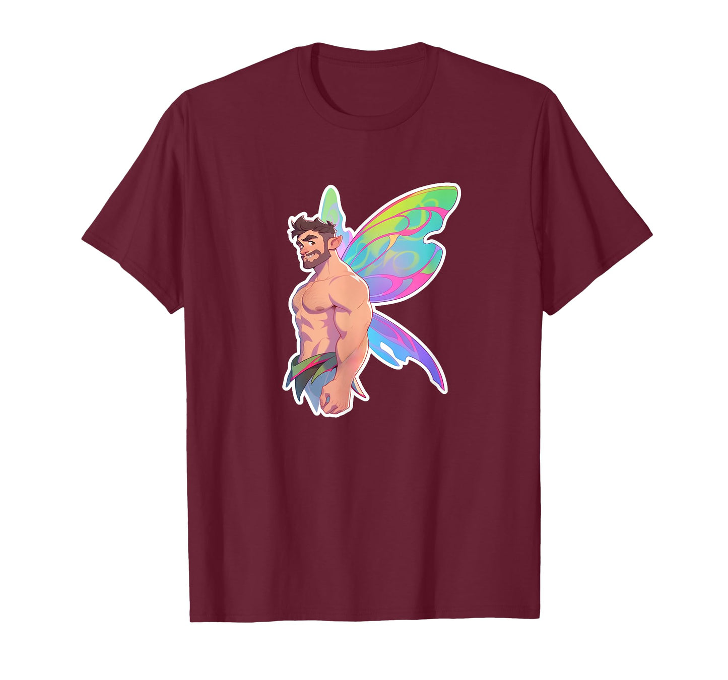 Rainbow Fairy, Pride Fae Core Design T-Shirt