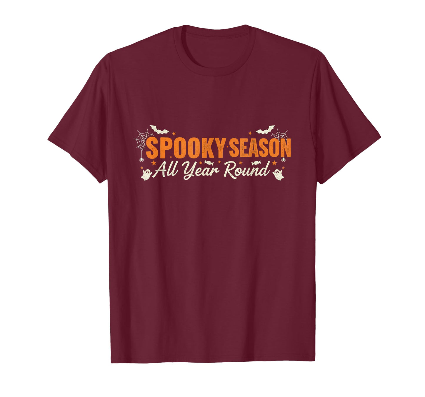 Sppoky Season All Year Round Funny Halloween Trick or Treat T-Shirt