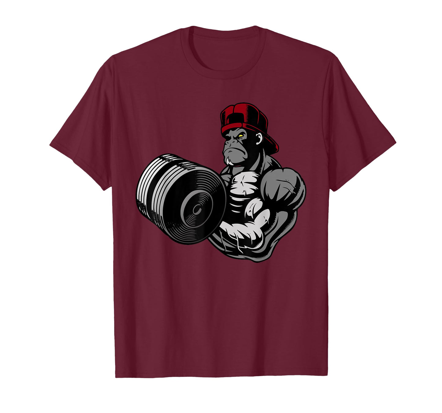 Bodybuilding Gorilla Workout Gym Strength Training T-Shirt