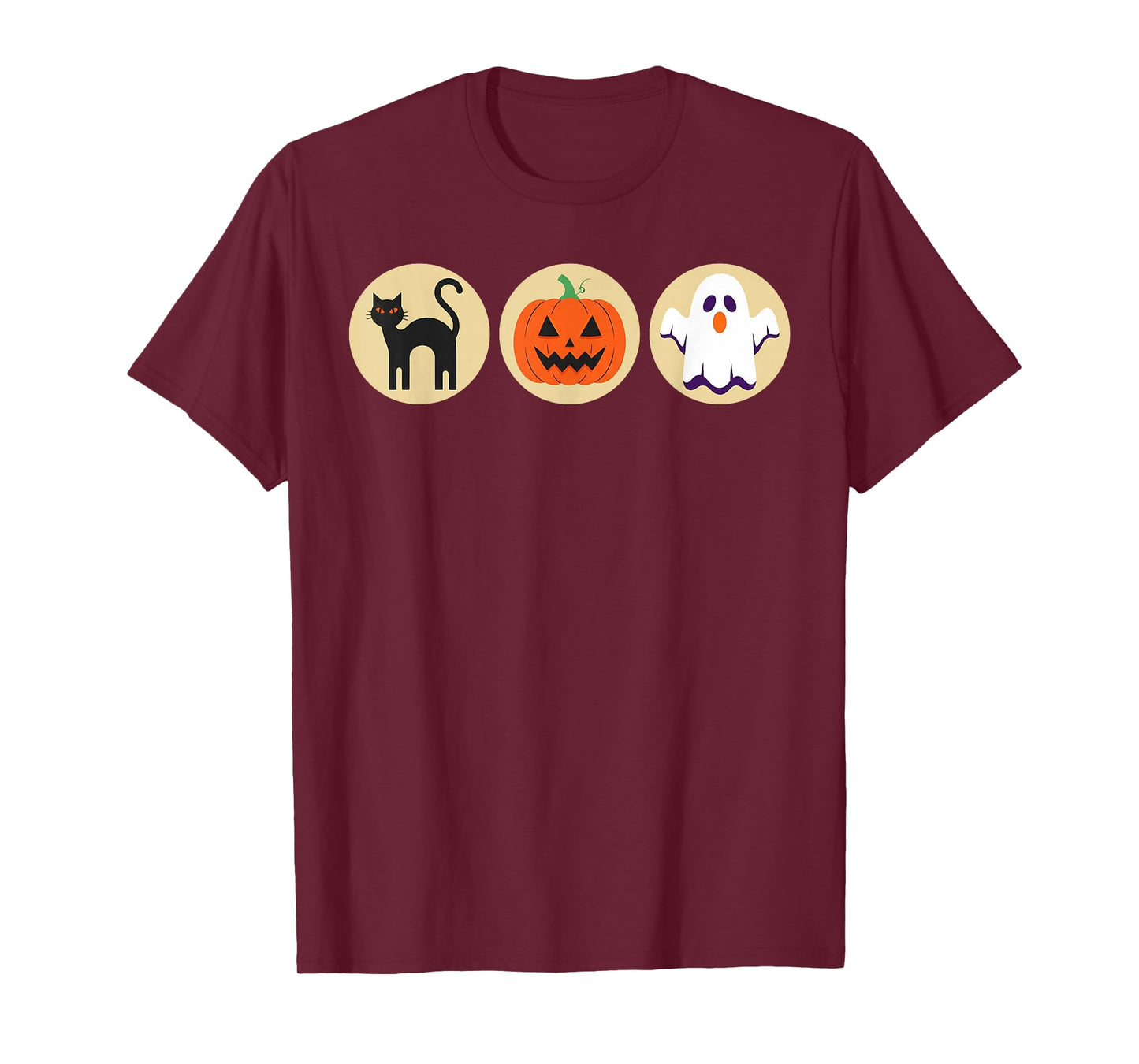 Halloween Sugar Cookies Spooky Season Cat Pumpkin Boo Ghost T-Shirt