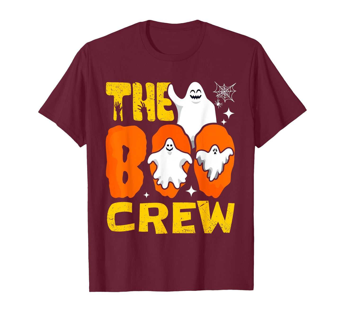 Halloween The Boo Crew Cute Ghost Spooky Family Matching T-Shirt