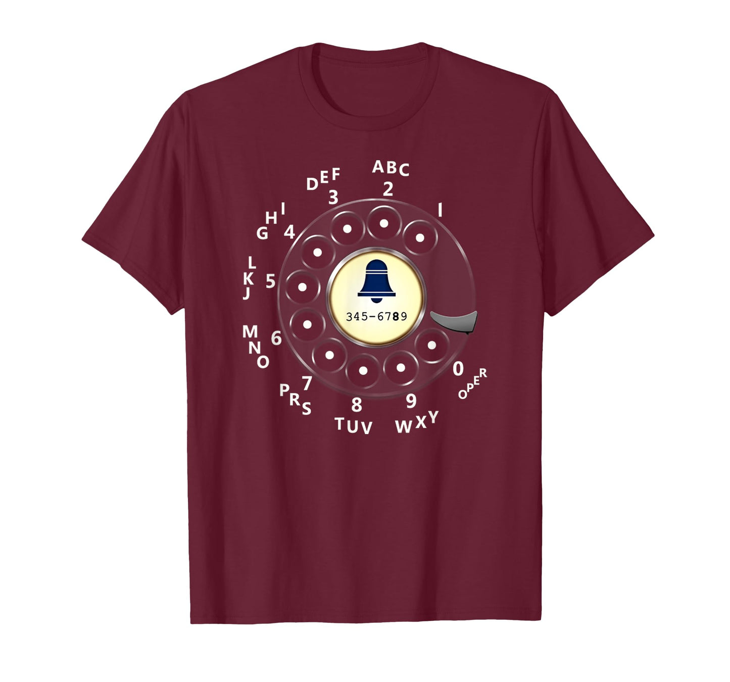 Retro Dial Plate Rotary Dial Phone Vintage Telephone T-Shirt