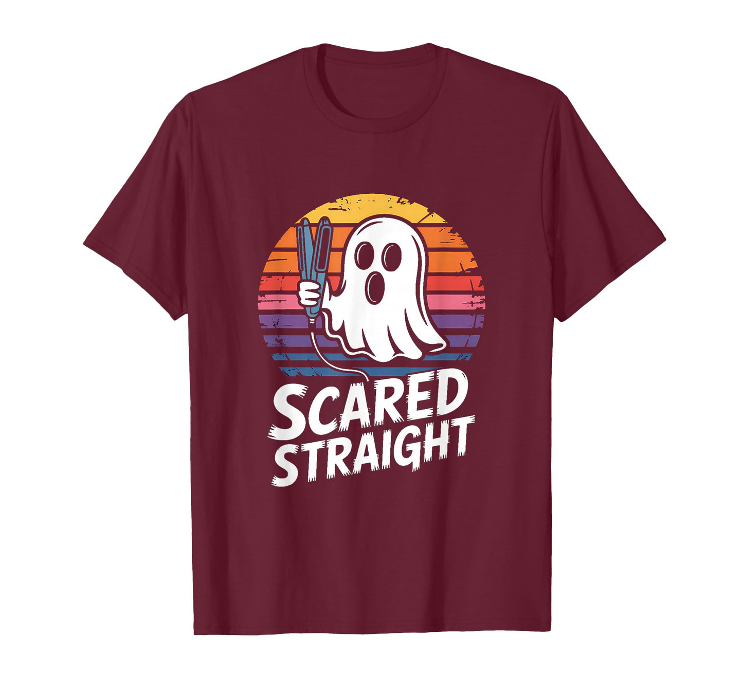 Witch Hairdresser Scared Straight Funny Hairstylist T-Shirt