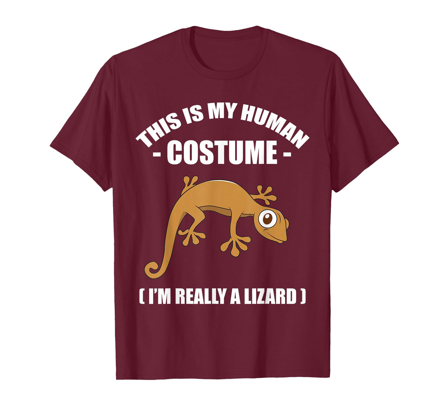 Silly Cute Halloween Lizard Costume For Toddlers Youths T-Shirt