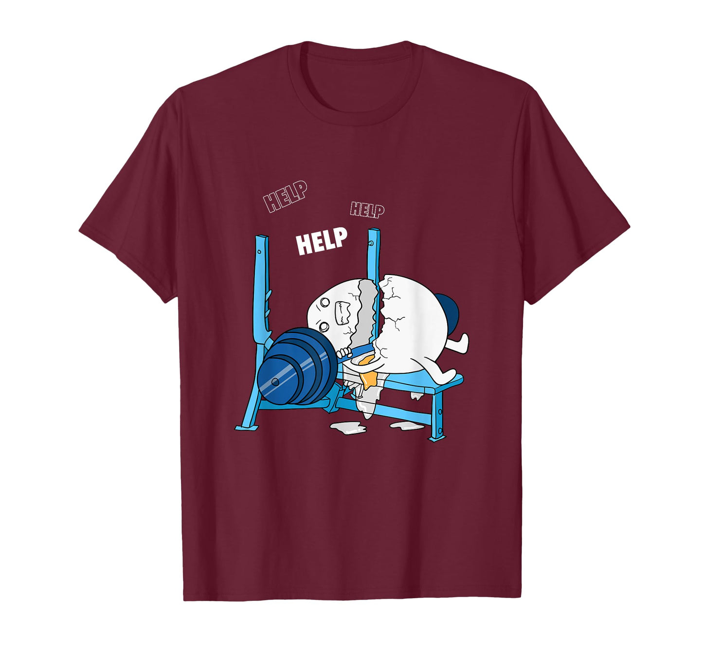 Funny Gym Powerlifting Bench Press Shirt T-Shirt