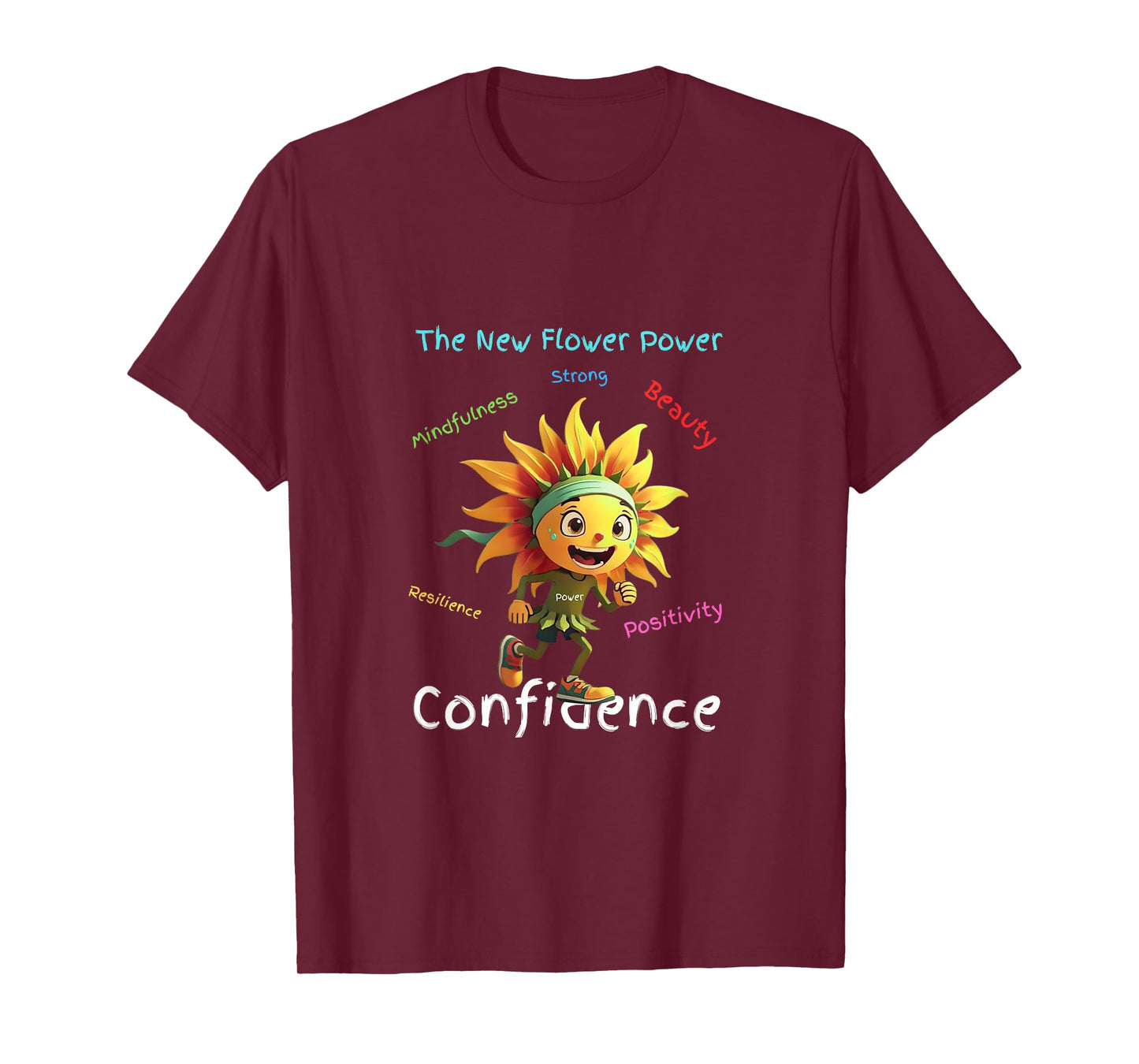 Sunflower New Flower Power Runner T-Shirt