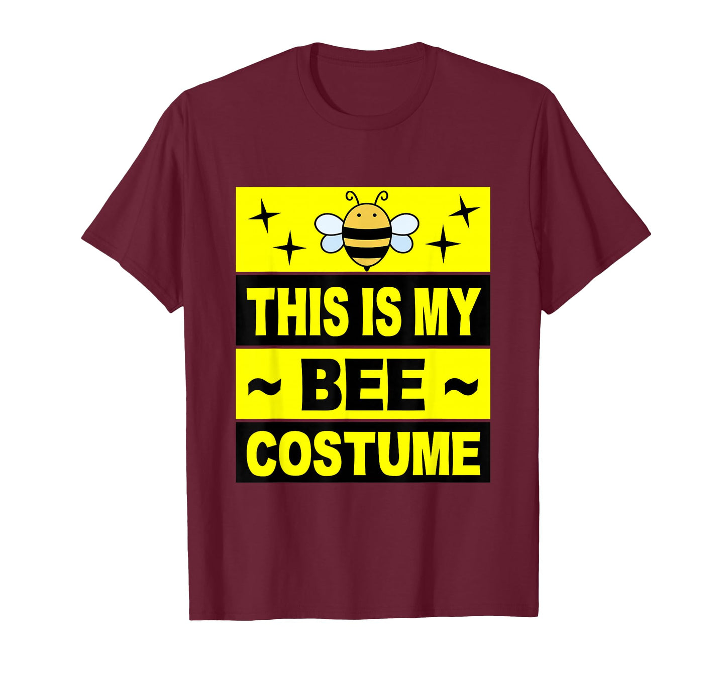 Retro Bee Costume Women Cute Adult Kids Men Baby Bumble Bee T-Shirt