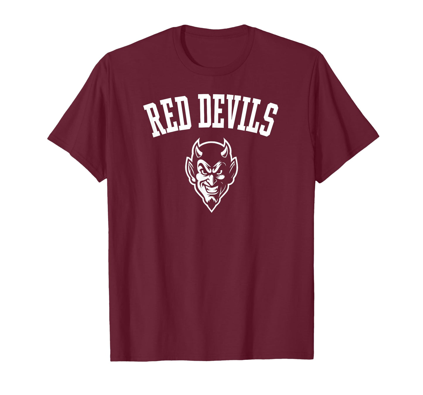 Red Devils Mascot for Youth Teams Players and Fans T-Shirt