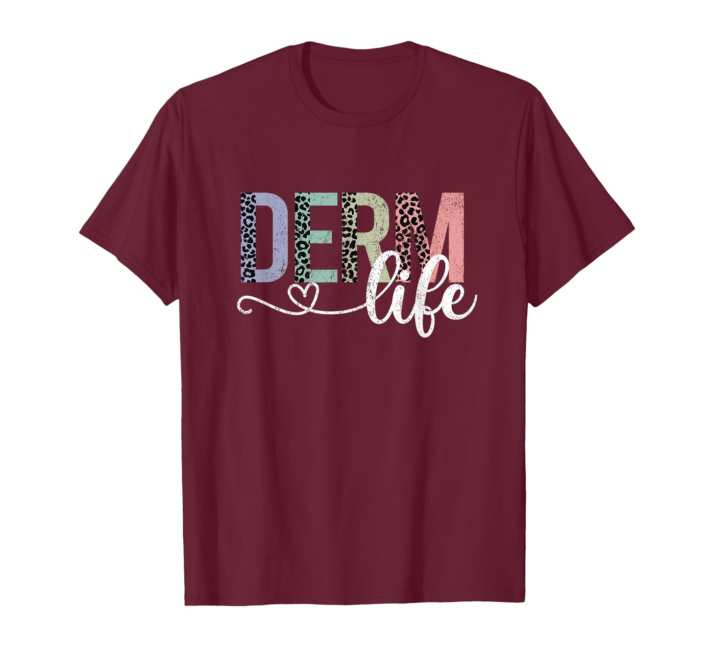 Vintage Derm Life Dermatology Cosmetic Dermatologist T-Shirt