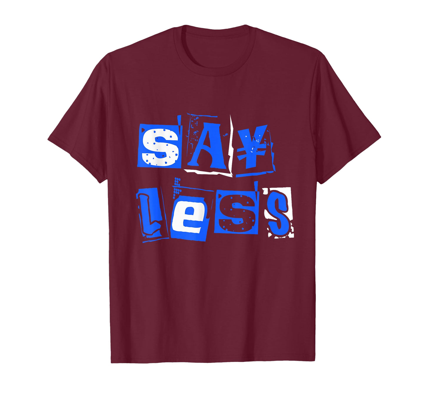 Blue Say Less Royal Blue Graphic T-Shirt