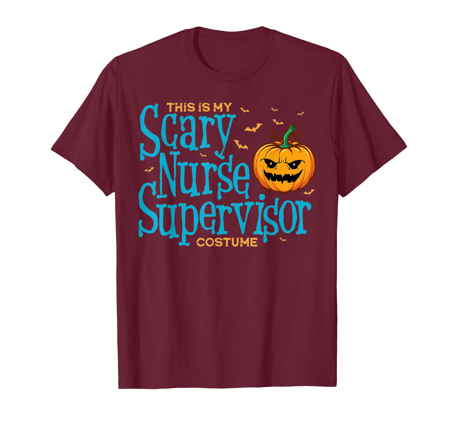 This is Scary Nurse Supervisor Halloween Shirts For Women T-Shirt