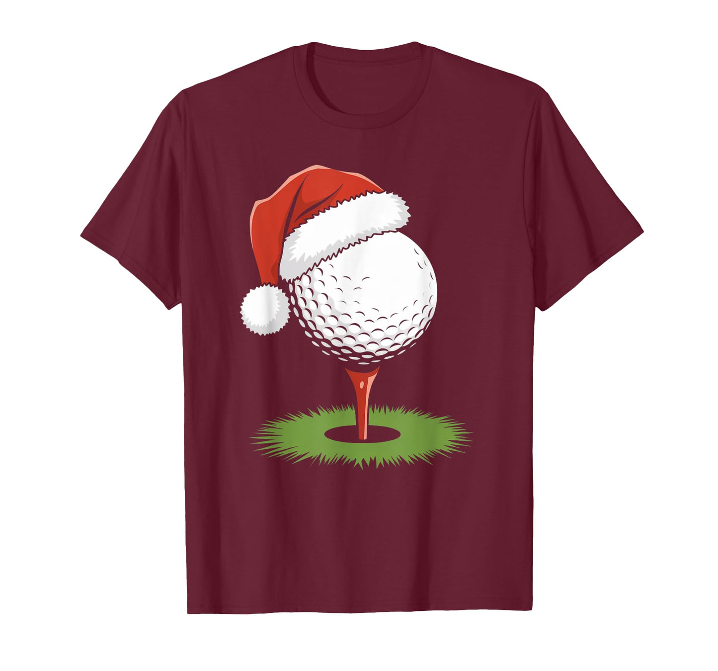 Santa Golf Ball for Christmas Golf Ball Christmas Boys T-Shirt