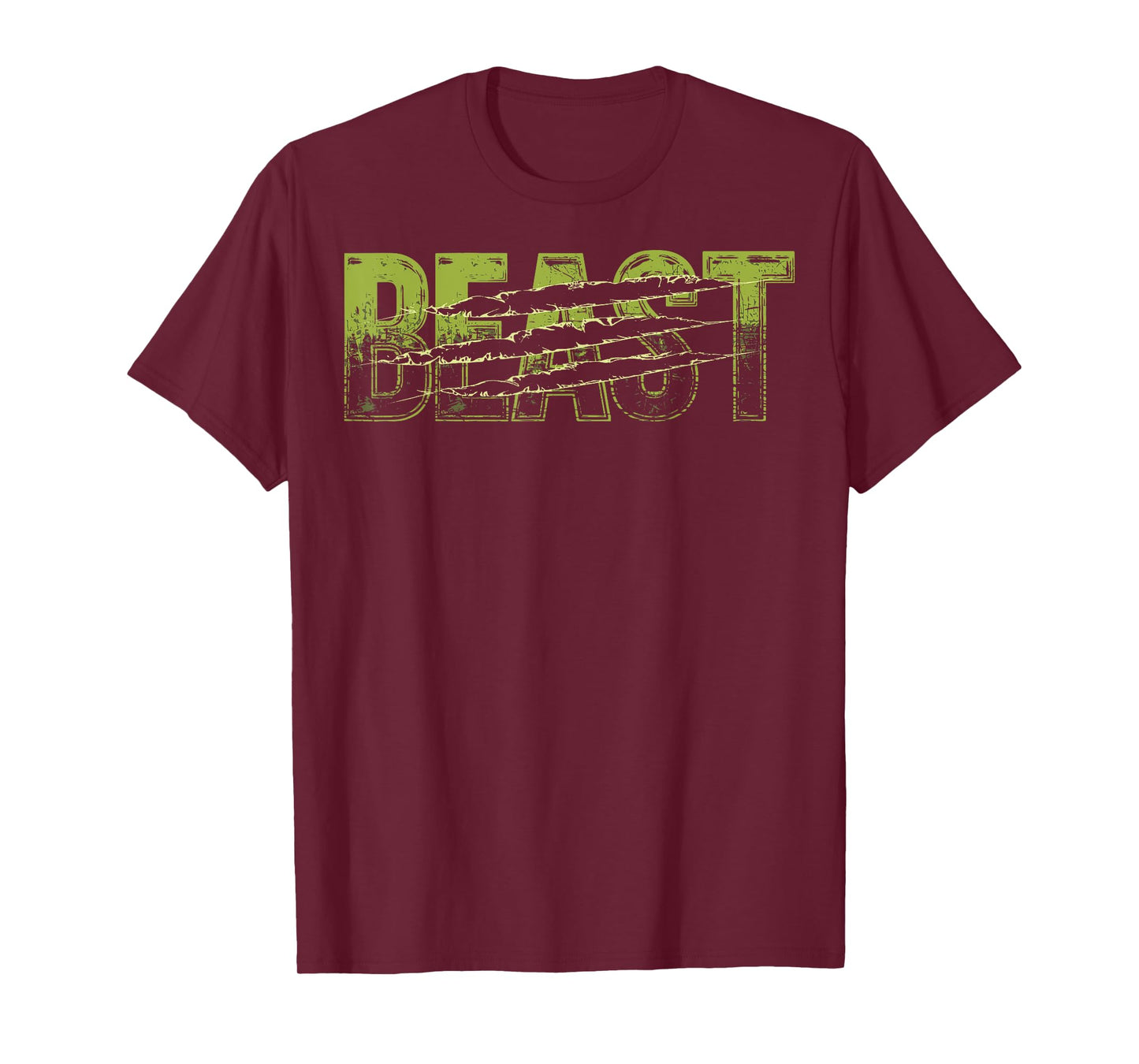 Gym Workout Training Beast Fitness Weight Loss Exercise T-Shirt