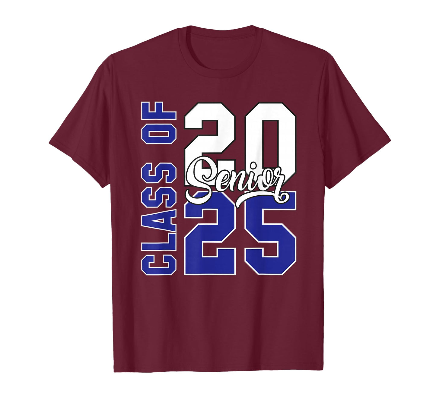 Senior 2025 Class Of 2025 Vintage 2025 Back To School T-Shirt
