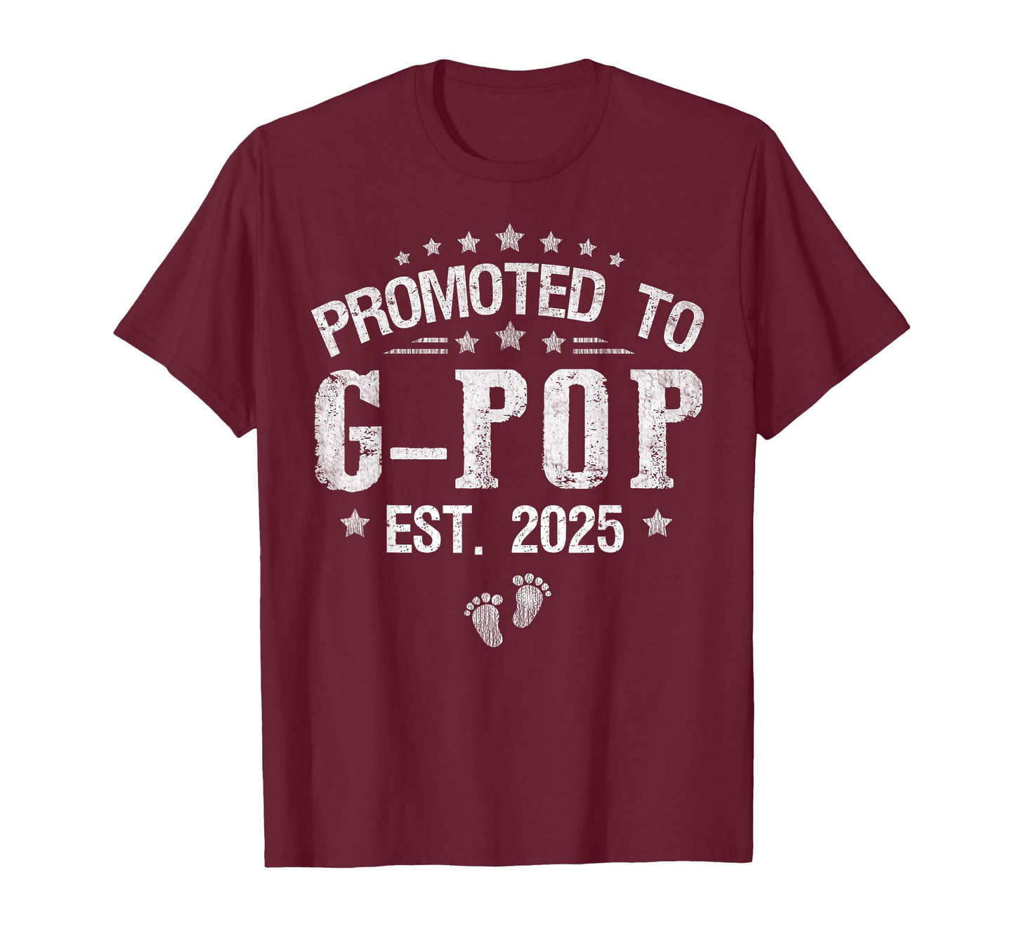 Promoted To G-Pop est.2025 Father's Day First time G-Pop T-Shirt