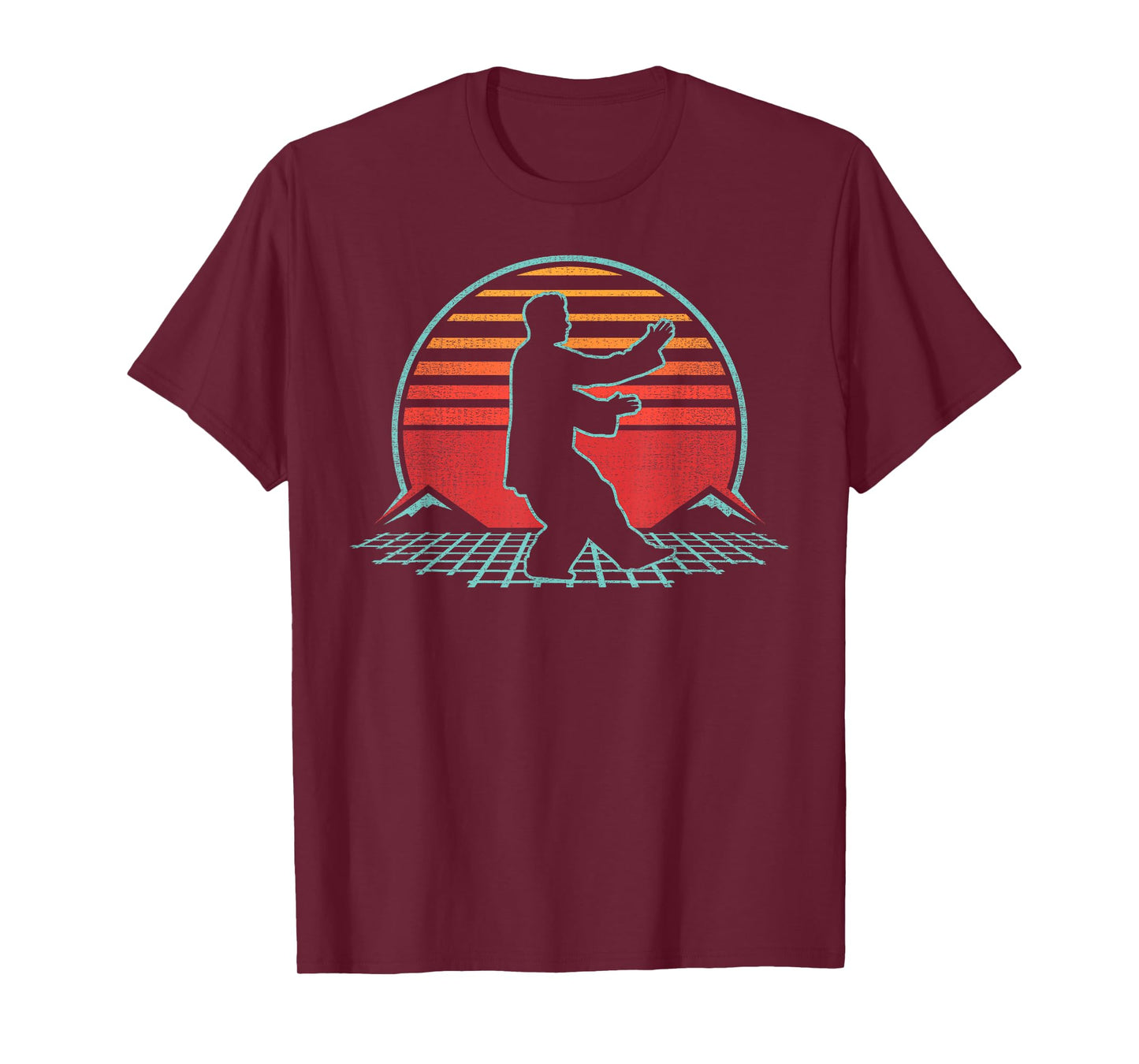 Tai Chi Retro Vintage 80s Style Martial Arts Gift T-Shirt