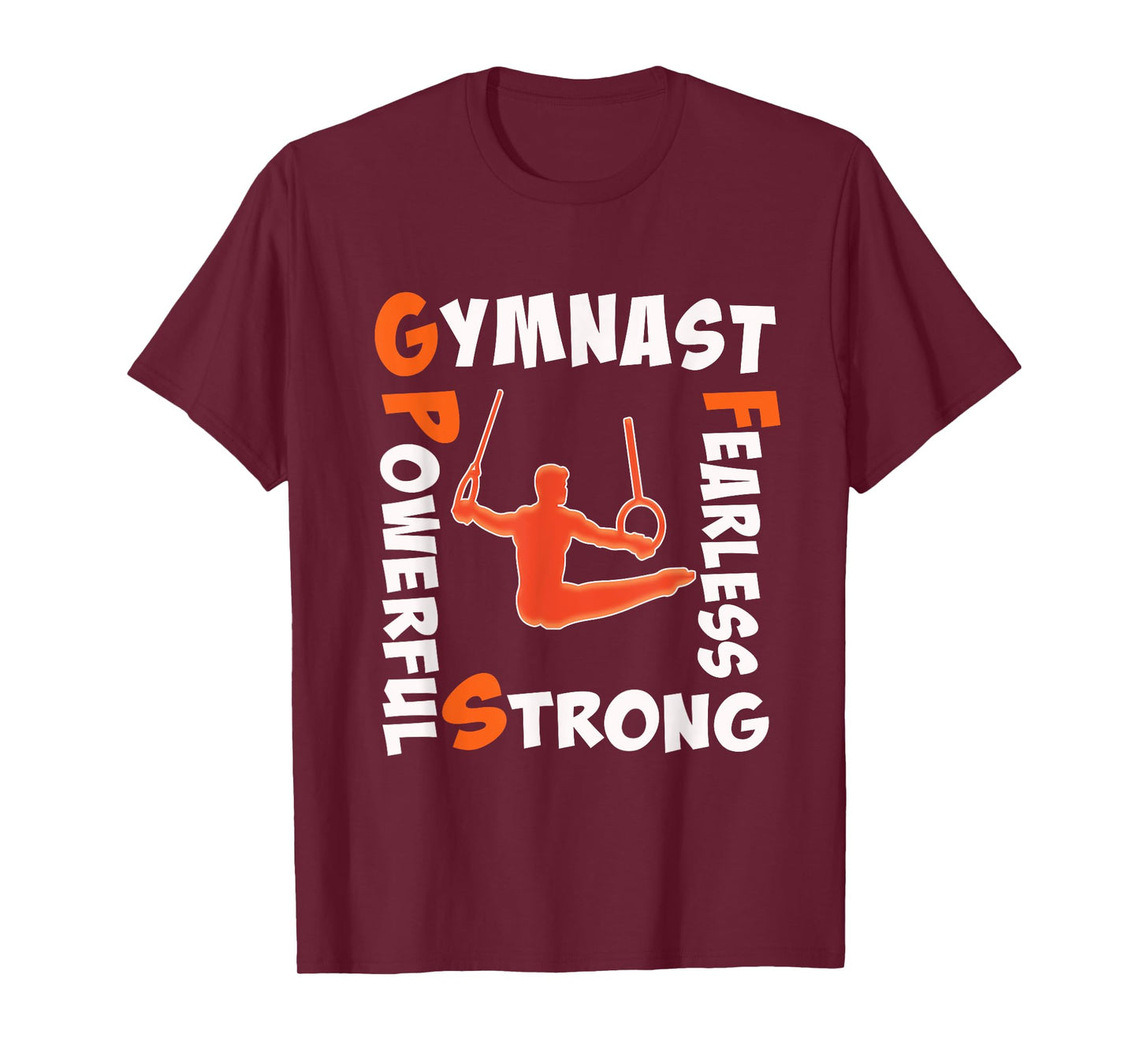 Top Best Funny Boys & Mens Gymnastics Strong Gift T-Shirt T-Shirt