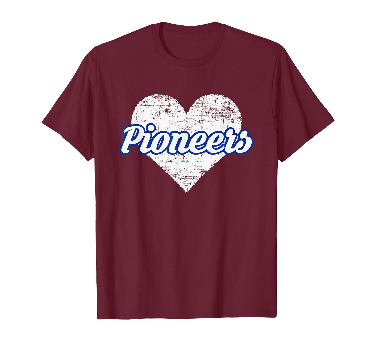 Leavenworth Pioneers Over Heart T-Shirt