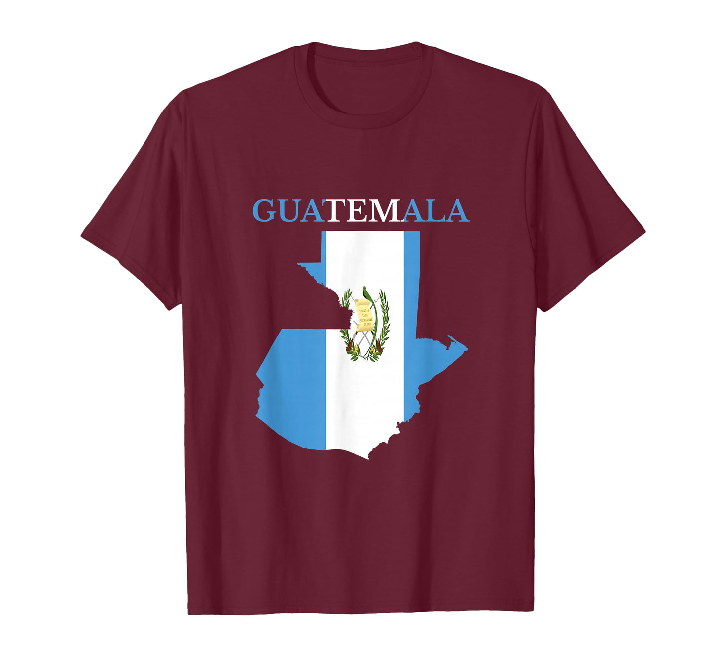 Guatemala Flag Tshirt, Guatemala map, Guatemala for Women T-Shirt