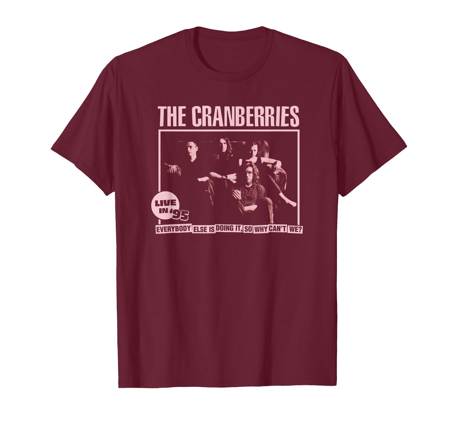 The Cranberries Live in '95 Concert Tour Vintage Band T-Shirt