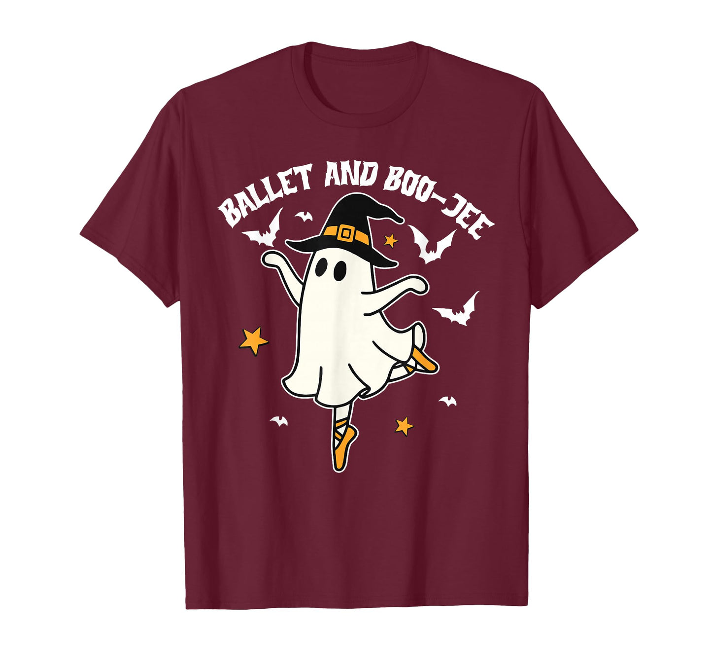Ballet and Boo-JEE Halloween Boo Witch Ballet Dancer Teacher T-Shirt