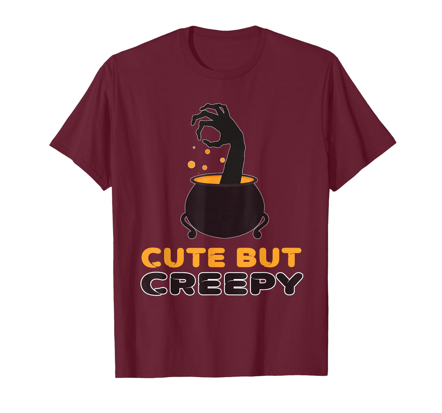 Cute But Creepy Spooky Ghost Halloween Women Girls Kids T-Shirt