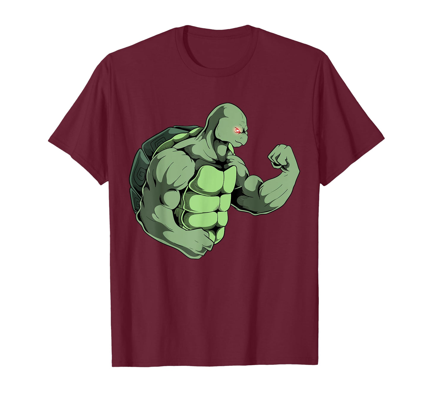 Tortoise Turtle Powerlifter Strongman Weightlifting Workout T-Shirt