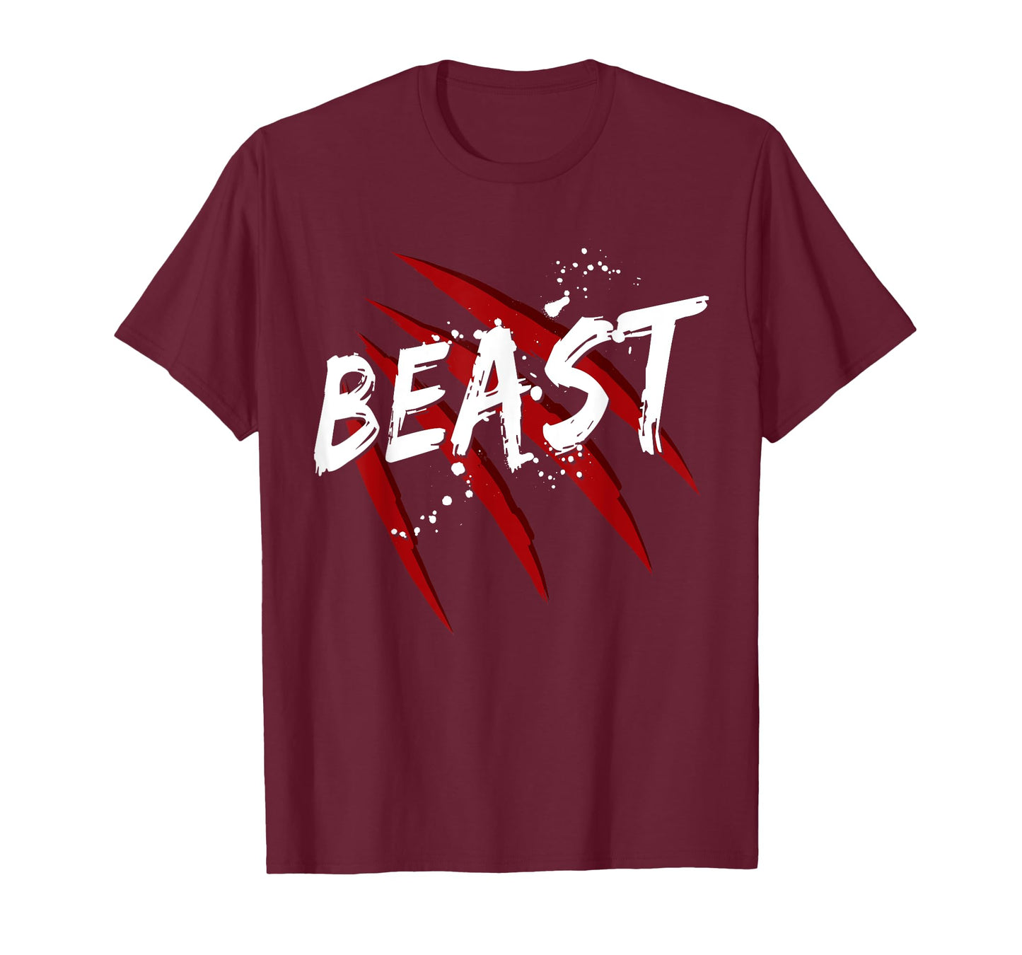 Gym Workout Training Beast Fitness Weight Loss Exercise T-Shirt