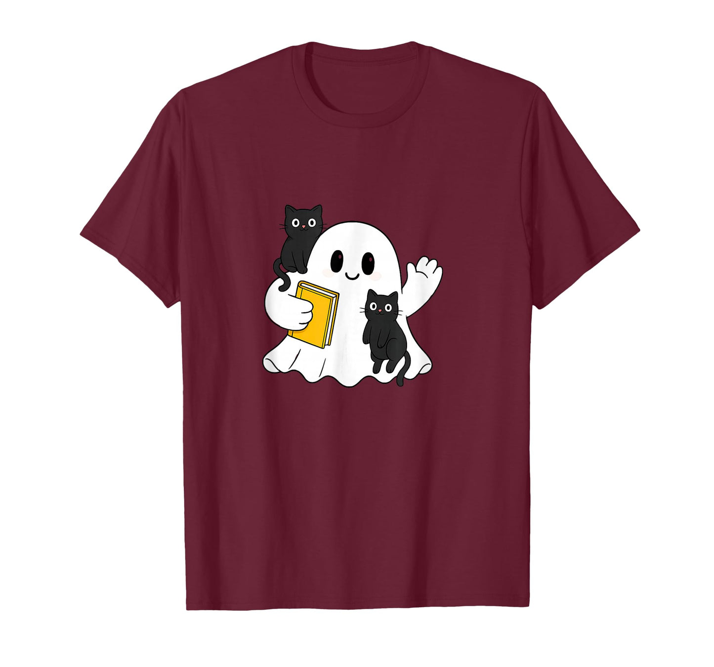 Amazing Spooky Creepy Halloween Ghost Design T-Shirt