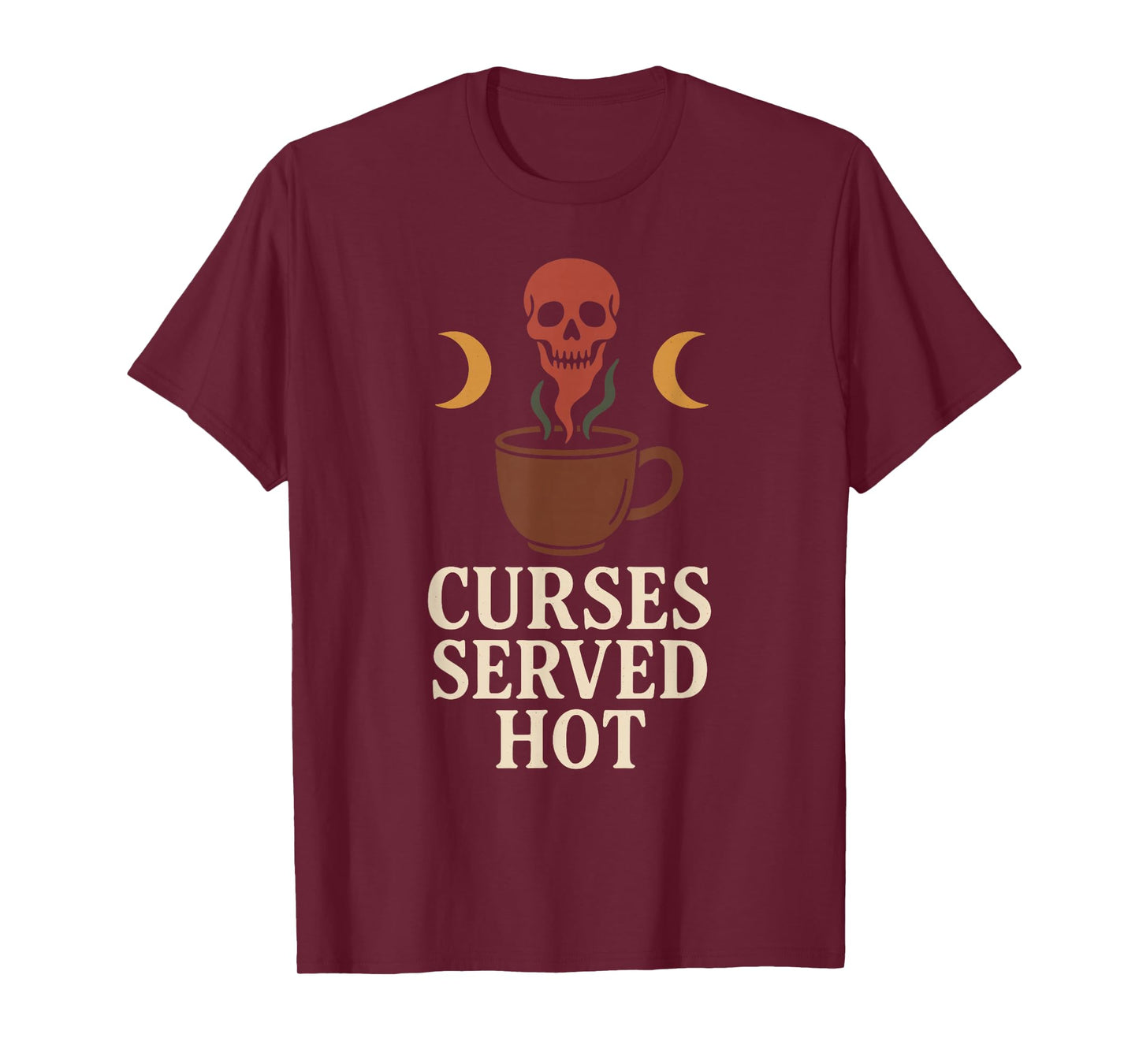 Kitchen Witch Herbs Magic Moonlight Cooking Pagan Vibes T-Shirt