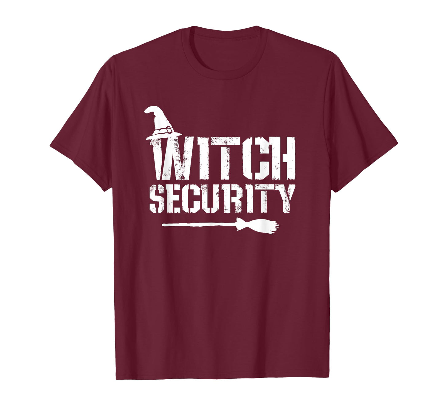 Witch Security Easy Husband of Witches Costume Boyfriend T-Shirt