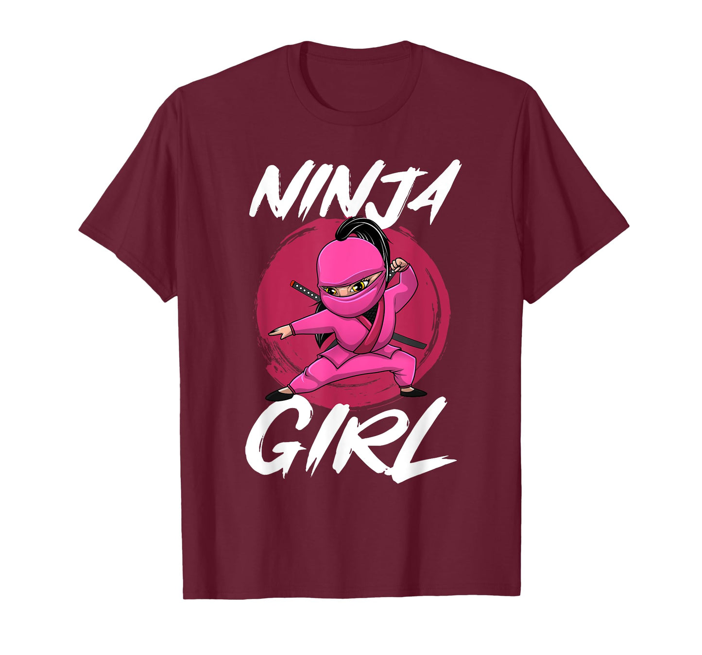 Cool Ninja Art For Women Girls Shinobi Ninja Training Ninja T-Shirt