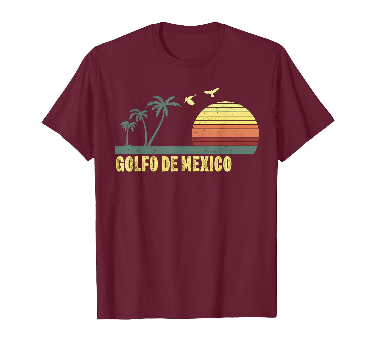 Golfo De Mexico Viva Mexico Gulf of Mexico Souvenir T-Shirt