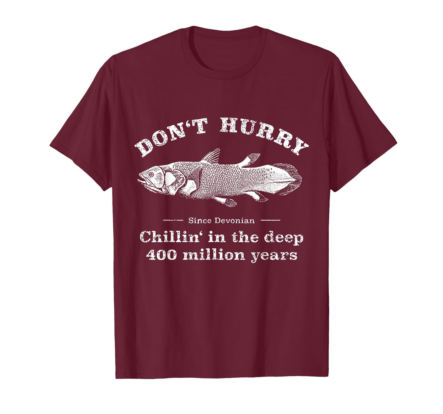 Don't Hurry Chillin' Japanese Coelacanths Fish T-Shirt