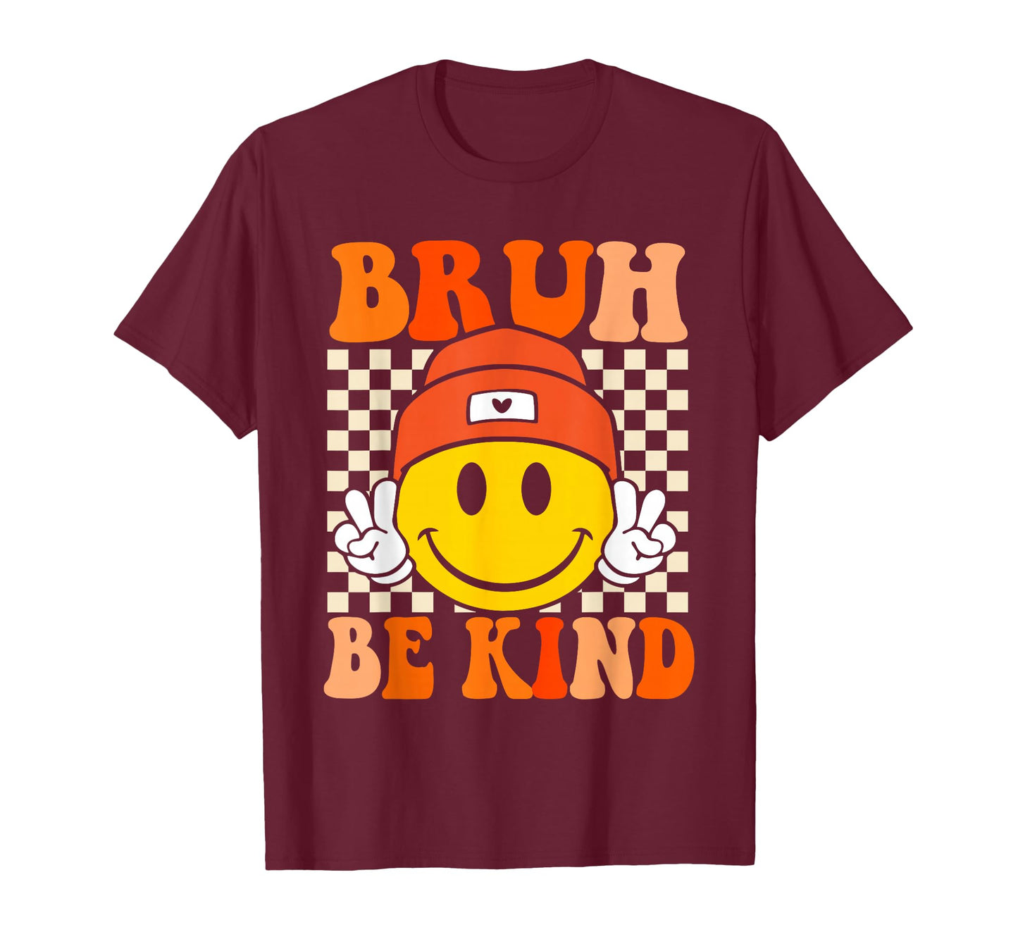 Bruh Be Kind Unity Day Orange Anti Bullying Kindness T-Shirt