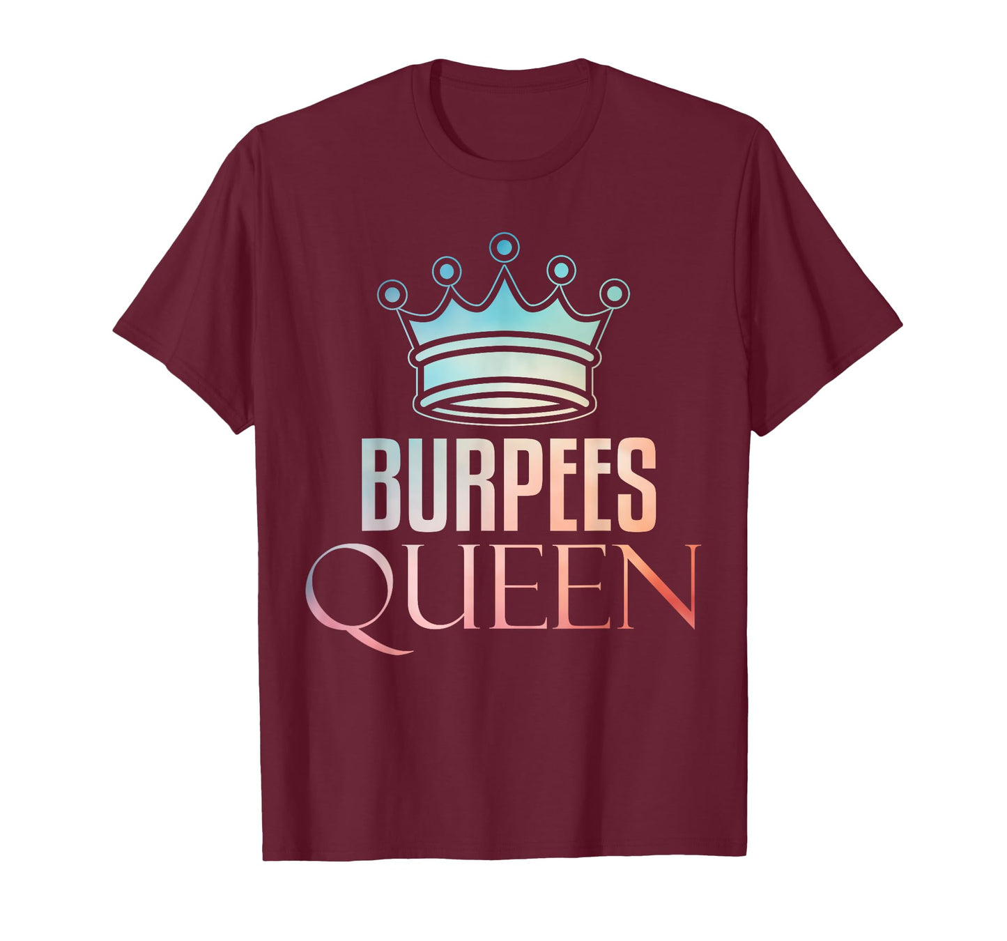 Burpees Art For Women Girls Burpee Exercise Fitness Burpees T-Shirt