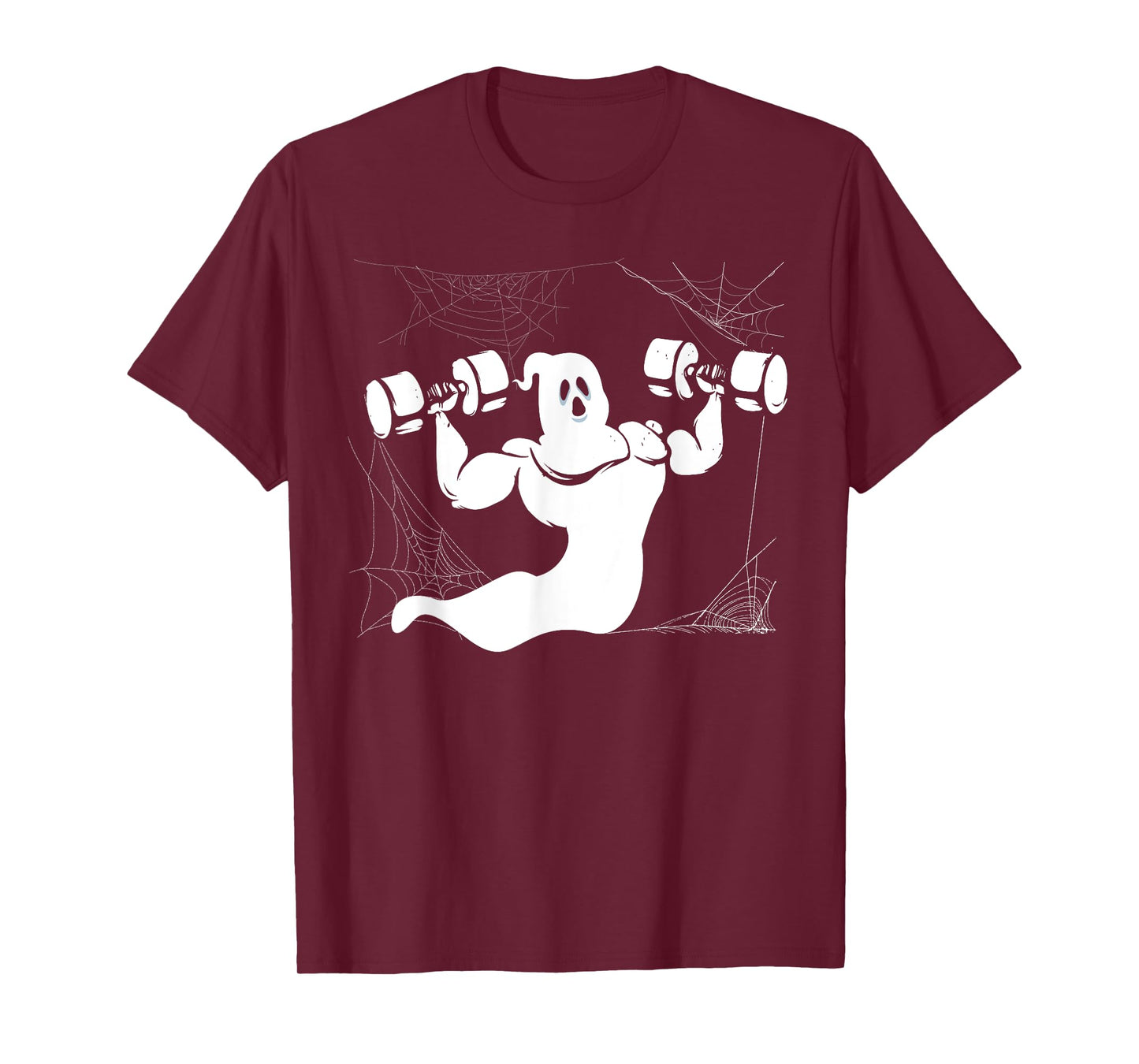 Halloween Weightlifting Gym Instructor Body Builder Fitness T-Shirt