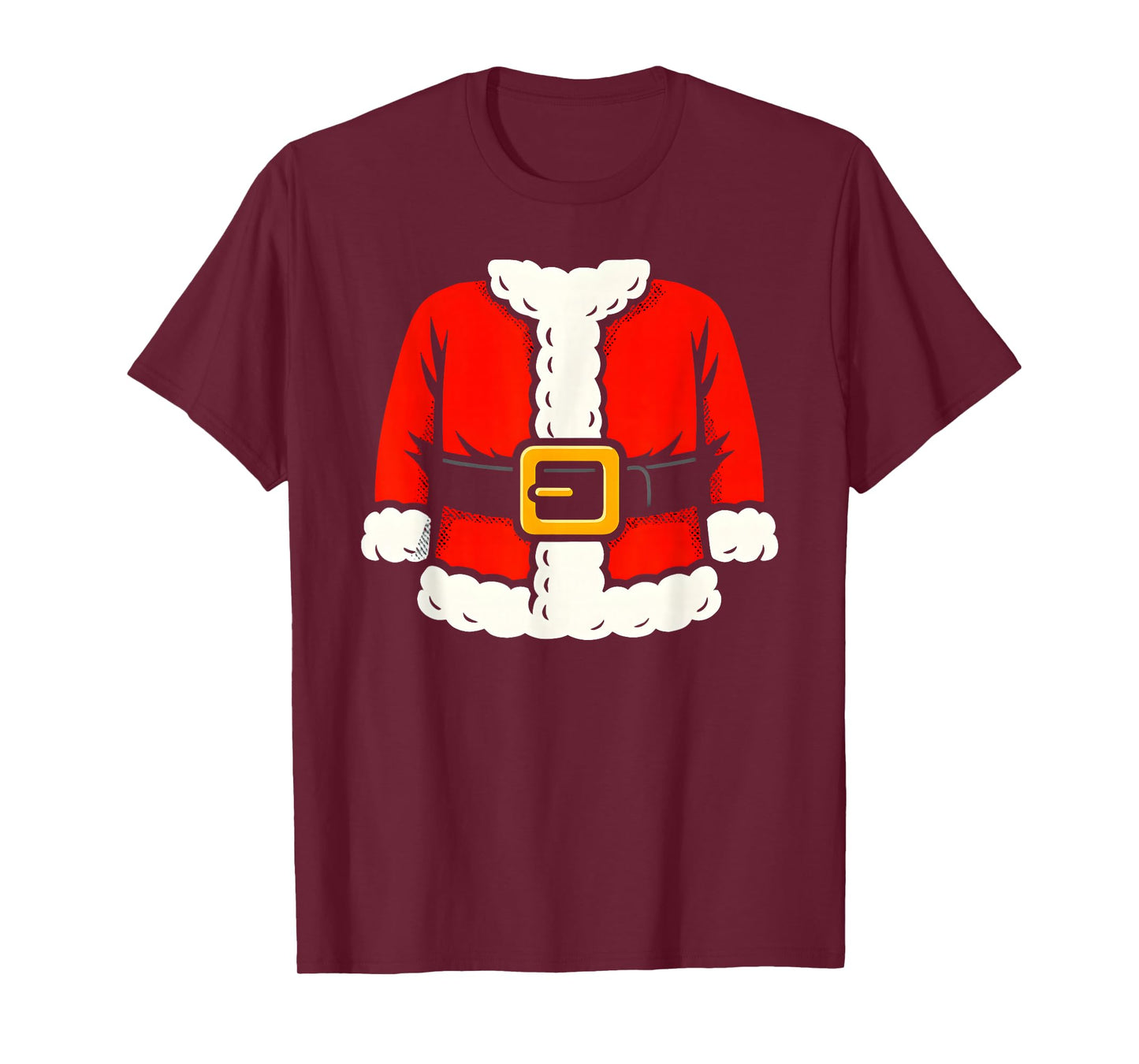Santa Suit Costume Design Classic Christmas Holiday Vibes T-Shirt
