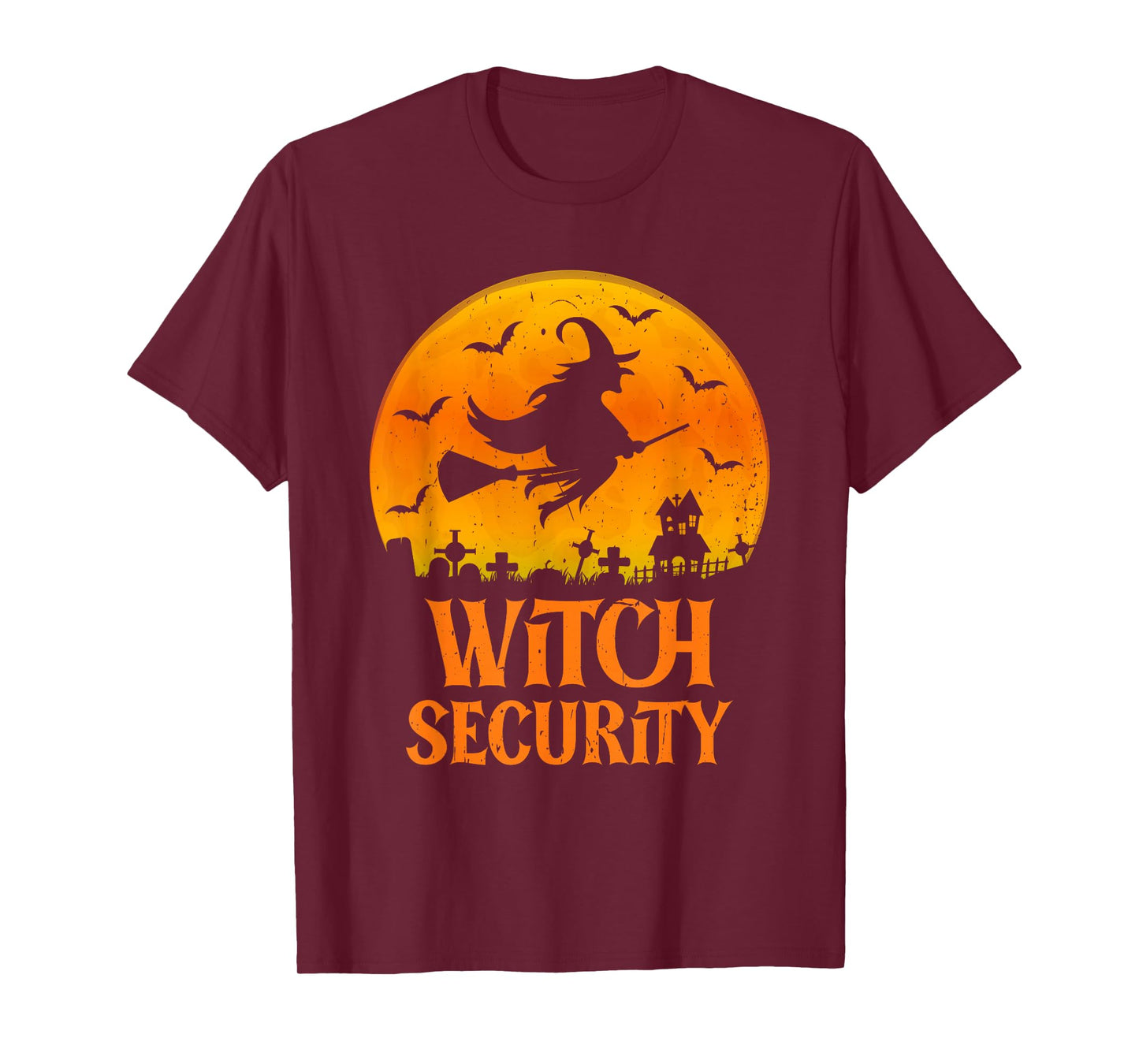 Witch Security Easy Husband of Witches Costume Boyfriend T-Shirt