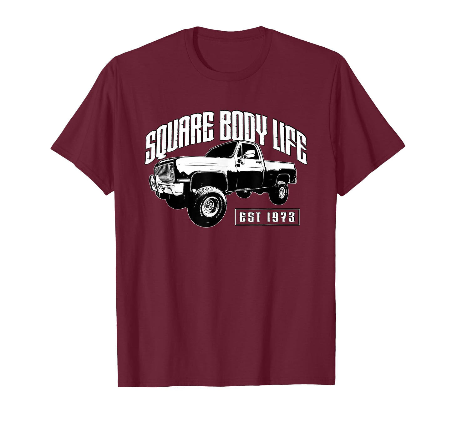 Squarebody 4X4 Classic Pickup Square Body Truck T-Shirt