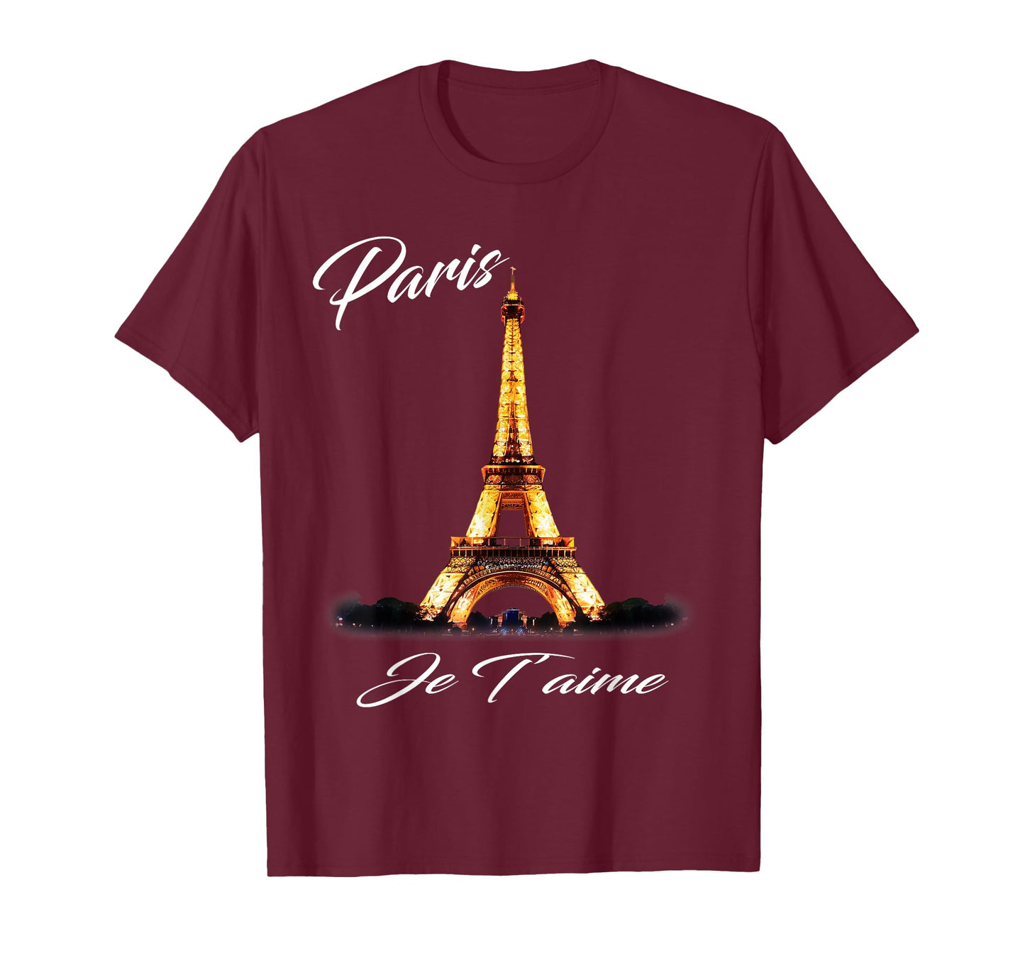 Eiffel Tower Paris Shirt Vintage I Love Paris France Women T-Shirt