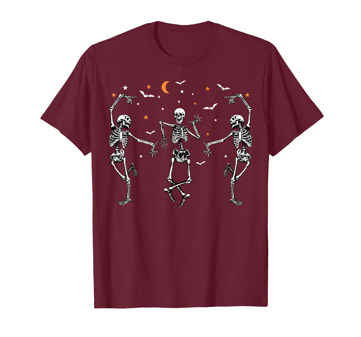Dancing Skeleton Dance Funny Halloween Skeleton Women T-Shirt