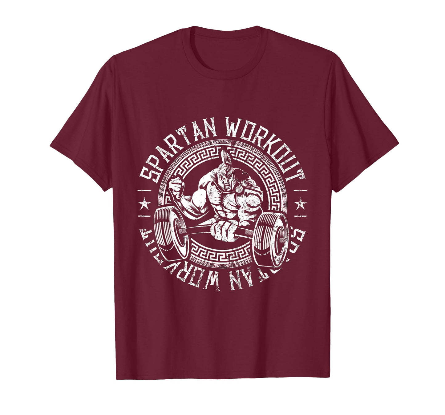 Spartan Workout Gladiator Gym Power Lifting Workout T-Shirt