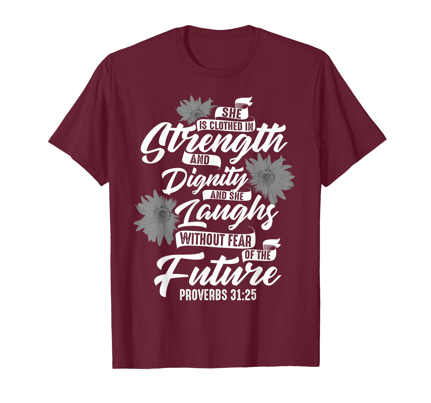 Cute Christian Sunflower Gift | Best Religious Women Moms T-Shirt