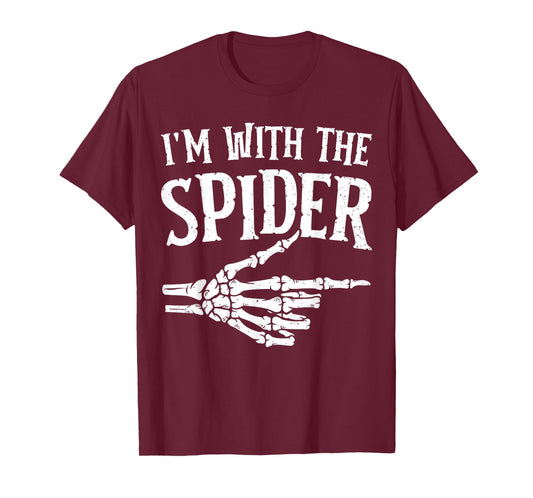 I'm with the Spider Funny Halloween Costume T-Shirt